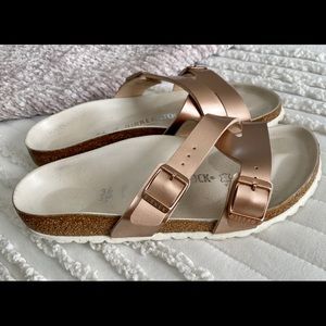 Yao Lux Birkenstock Rose Gold